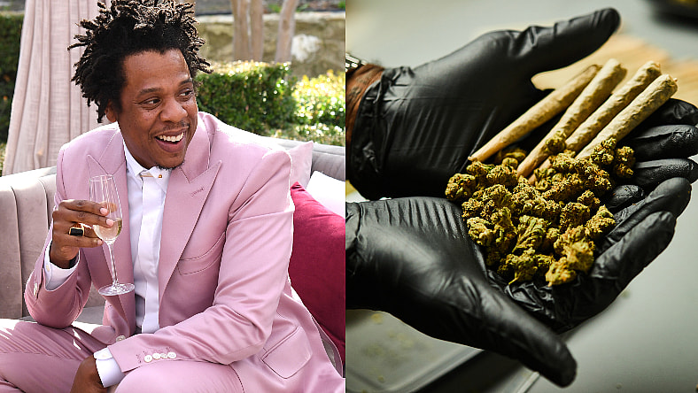 Jay-Z Monogram Cannabis Promo