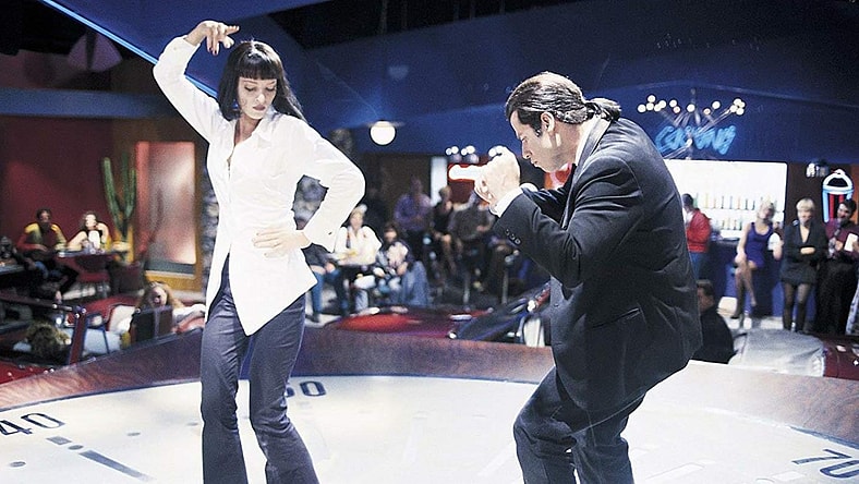 John Travolta Uma Thurman Pulp Fiction Quentin Tarantino Promo
