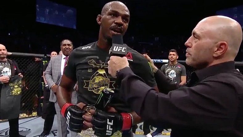 jon jones ufc 232 joe rogan
