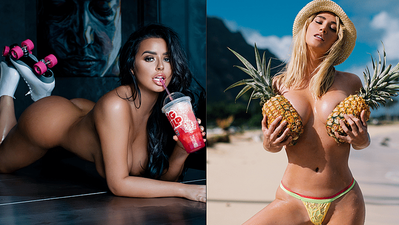 JZL Abigail Ratchford and Sara Underwood