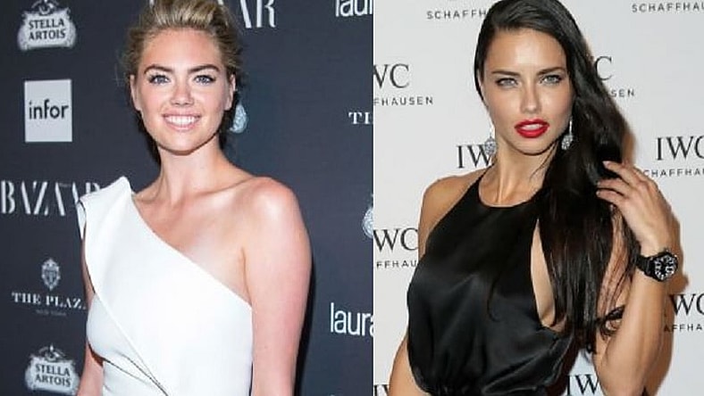 Kate Upton and Adriana Lima