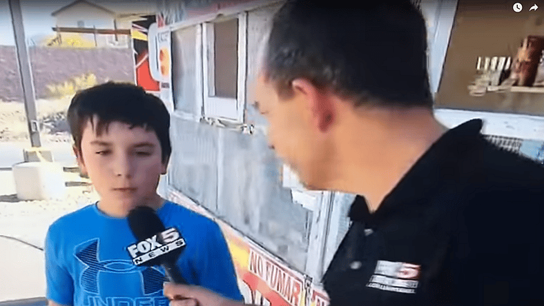 Kid Roasts Reporter