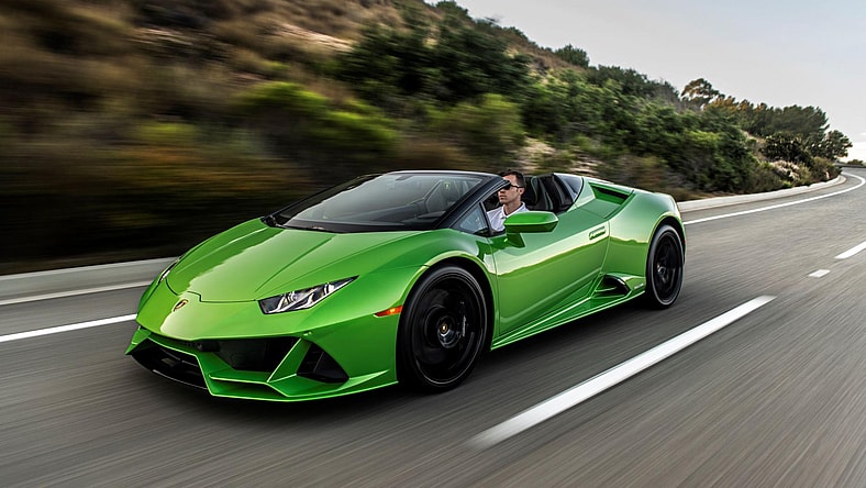 Lamborghini Huracan Evo Spyder Promo