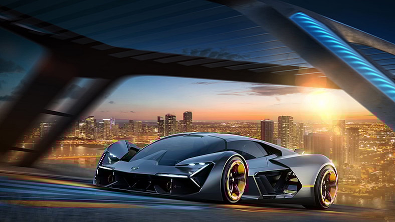 Lamborghini Terzo Millennio 3_4_front