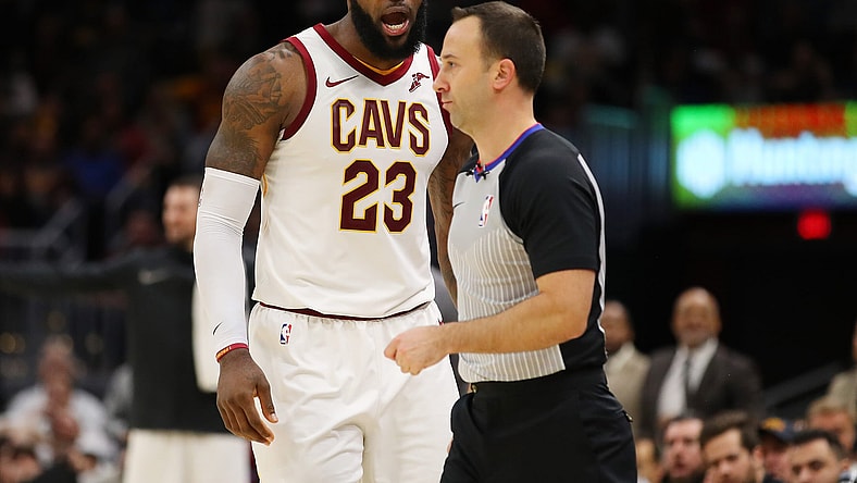 lebron ejected