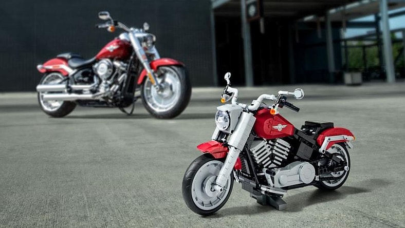 Lego Harley-Davidson Fat Boy Promo