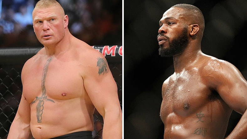 lesnar jones