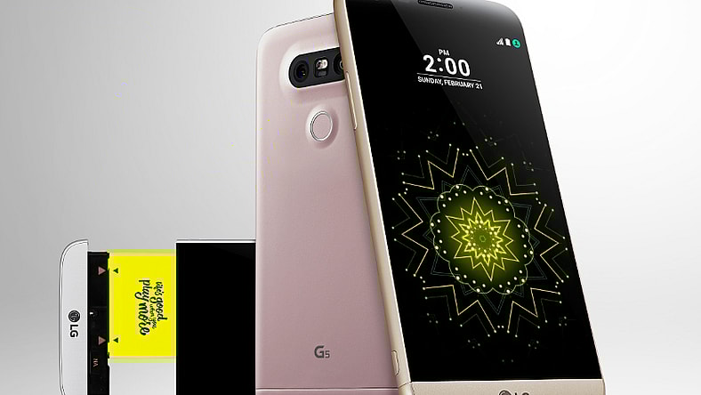 The G5 can quickly switch its battery and other modules
