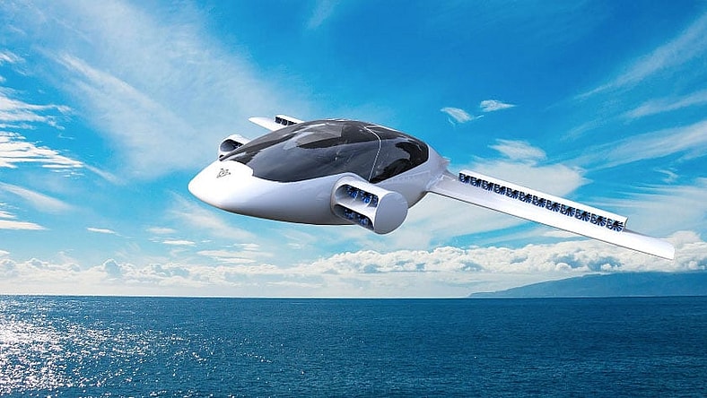 Lilium private jet concept art