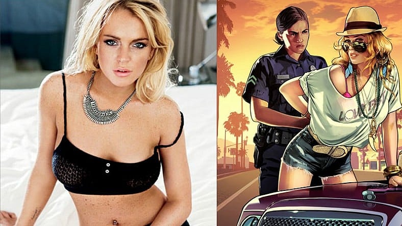 Lindsey Lohan GTA V