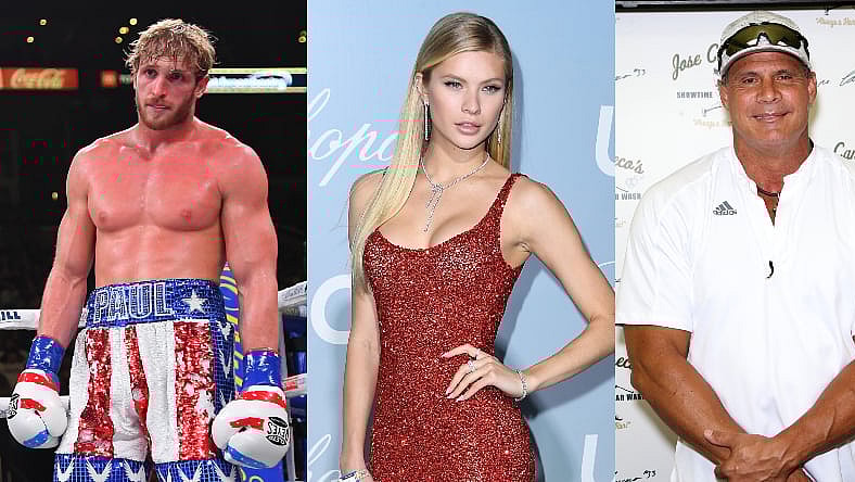 Logan Paul Josie Canseco Jose Canseco Split Promo