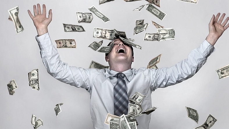 Lottery Winner Jackpot Money Promo