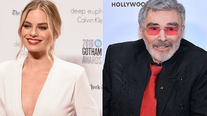 margot-robbie-burt-reynolds-getty