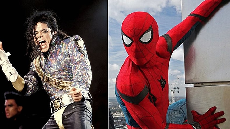 Michael Jackson and Spider-Man