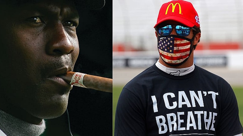 Michael Jordan Bubba Wallace Promoo