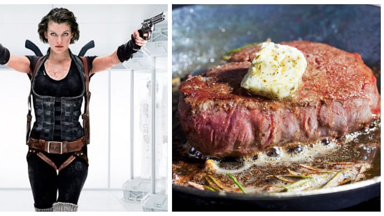 milla-jovovich-constantin-films-steak-getty