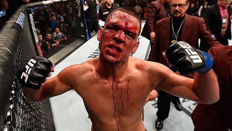 Nate Diaz Getty Images