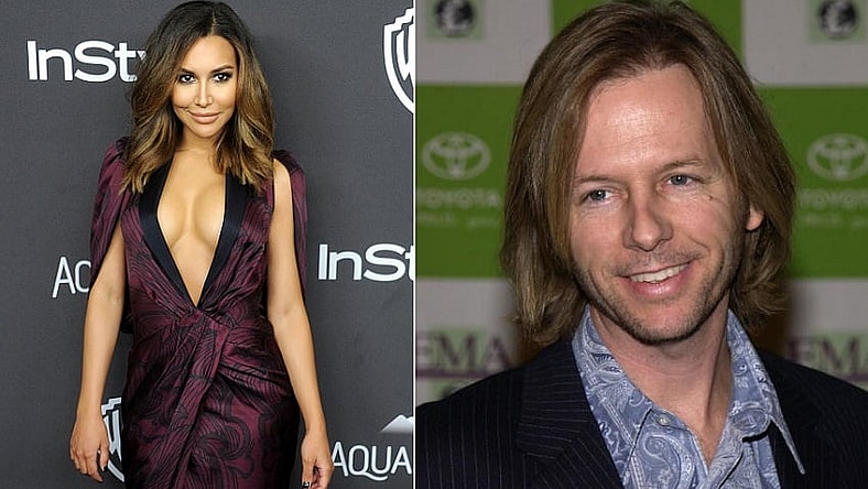 Naya Rivera and David Spade