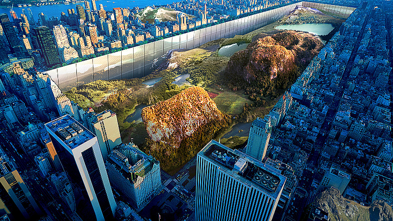 New York Horizon would wall in an unearthed Central Park