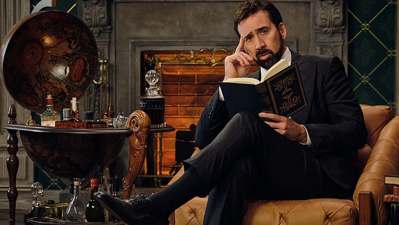 nicolas cage history of swear words promo netflix