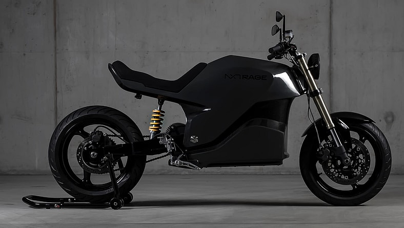 NXT Rage Electric Motorcycle Promo