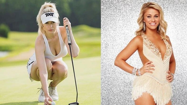 Paige Spiranac Paige VanZant Split (1)