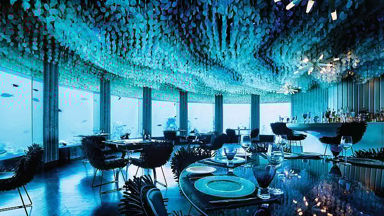 Live it up in the world's first underwater nightclub