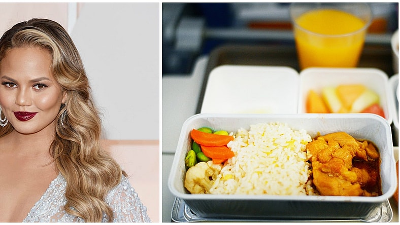 plane food