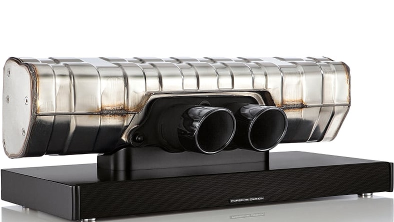 Porsche's 911 Soundbar with actual GT3 exhaust