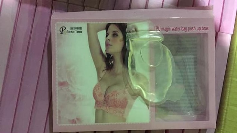 Push-up bra meth