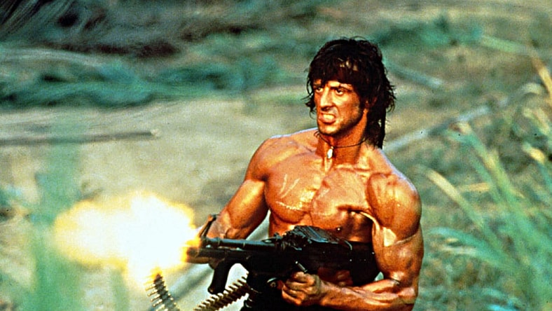 Rambo First Blood Part II Stallone Workout