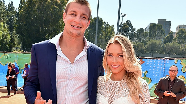 Rob Gronkowski Camille Kostek Promo