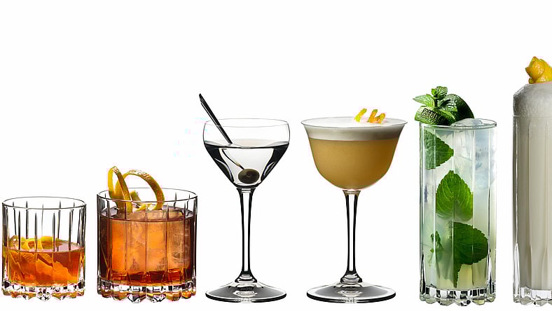 Rum Cocktail Glassware Promo