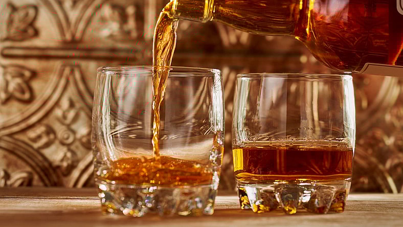 Scotch Whisky Bottle Promo