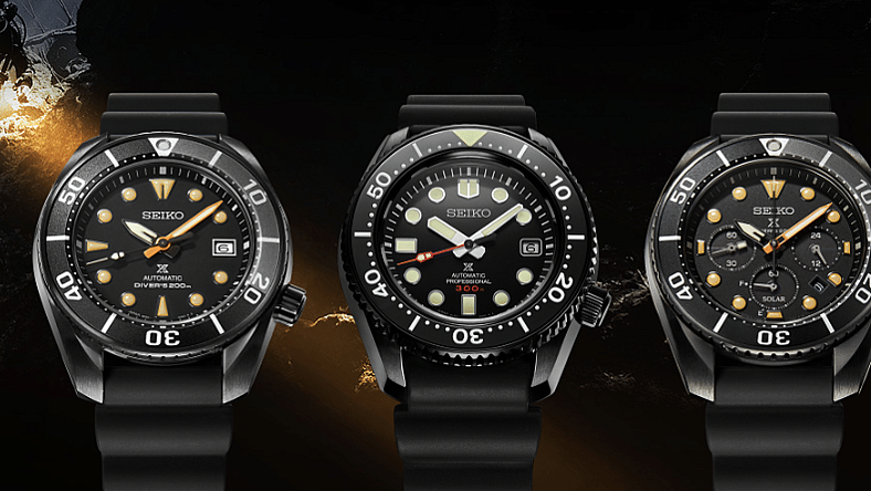 SEIKO PROSPEX Black Series Limited Edition   Seiko Watch Corporation
