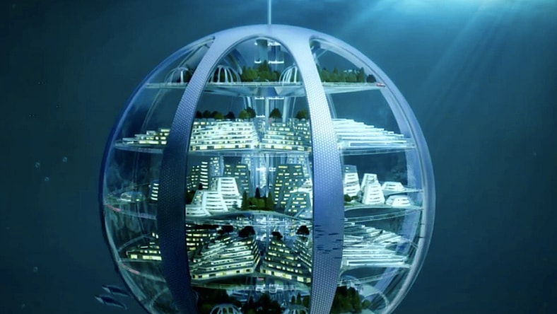 The SmartThings Future Living Report predicts undersea spherical dwellings
