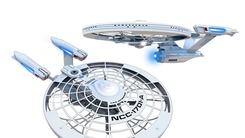 The U.S.S. ENTERPRISE NCC-1701-A 50th anniversary Starship Enterprise Drone