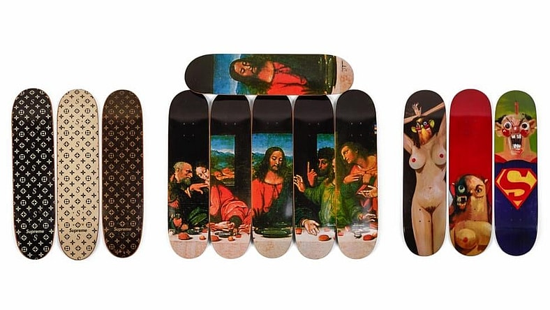Supreme Skateboard Decks Promo