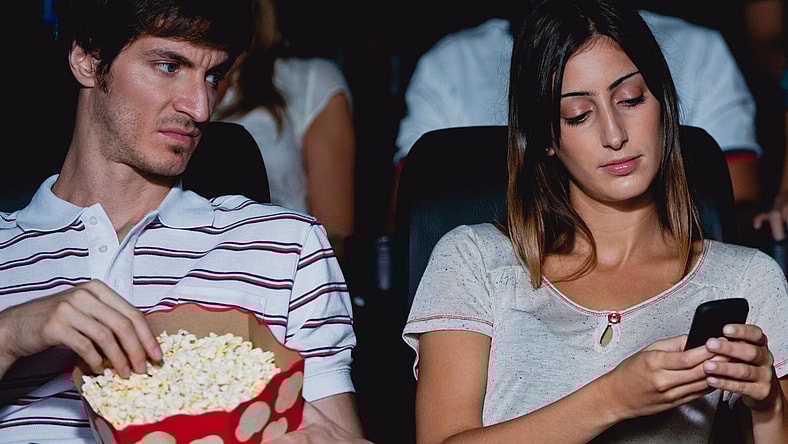 Texting During Movie