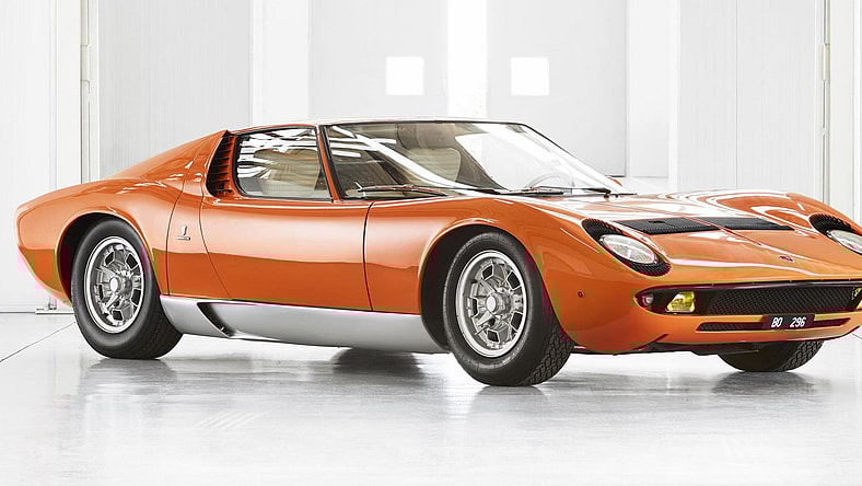 The Italian Job Lamborghini Miura Promo