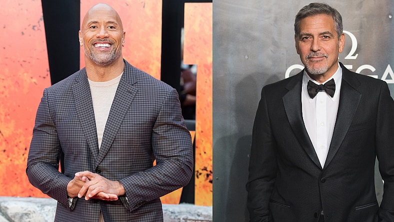 The Rock George Clooney