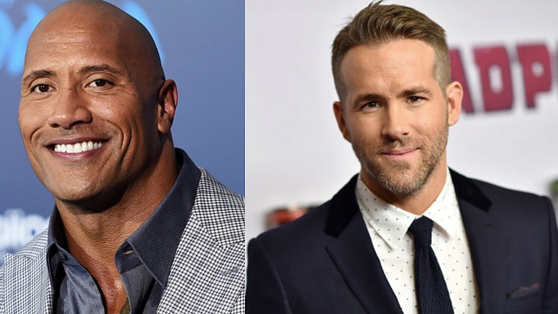 the-rock-ryan-reynolds-getty