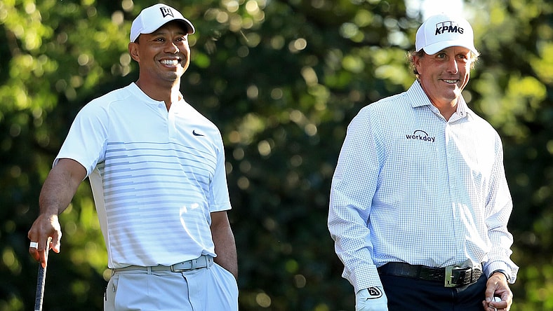 Tiger Woods and Phil Mickelson Promo