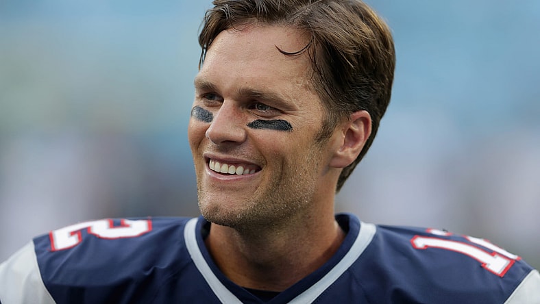 tom brady smiling