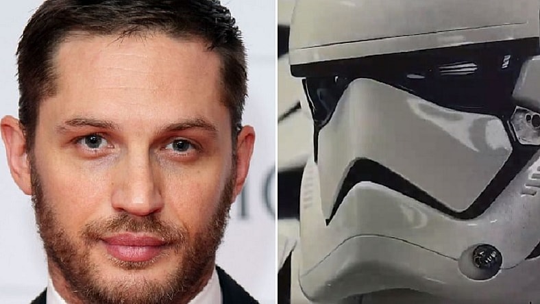 Tom Hardy as Tom Hardy; Tom Hardy as a Stormtrooper