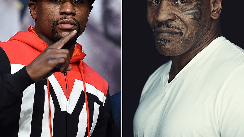 tyson mayweather getty
