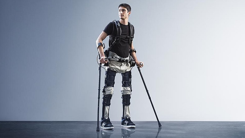 The 27-pound SuitX Phoenix exoskeleton