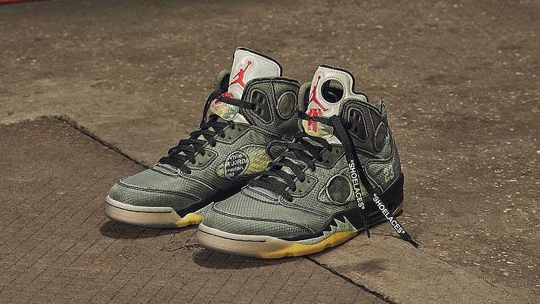 Virgil Abloh Air Jordan V (2)