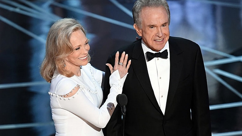 Faye Dunaway and Warren Beatty