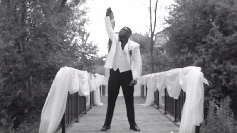 Rock Wedding entrance